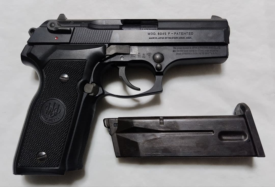 WA ベレッタ M8045 COUGAR-F クーガー スペア マガジン 付き