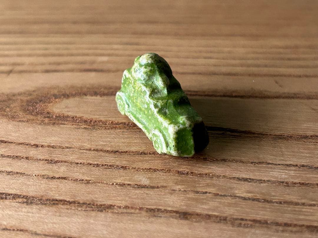 戦前 昭和16年頃 グリコのおまけ 素焼き 装甲車 貴重 第二次世界大戦