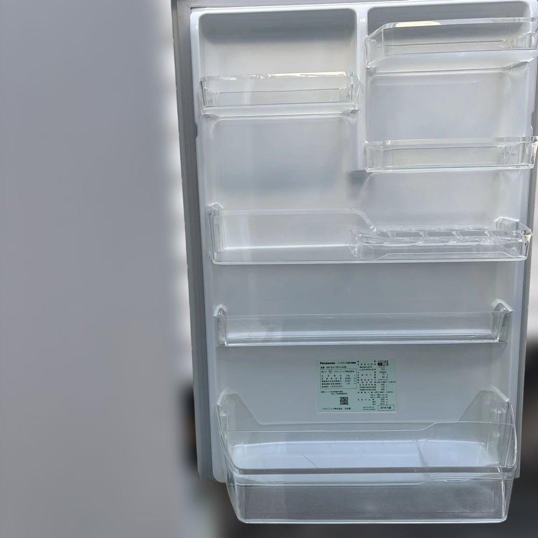 パナソニック/冷蔵庫/406L/2018年製/NR-E413PV-W