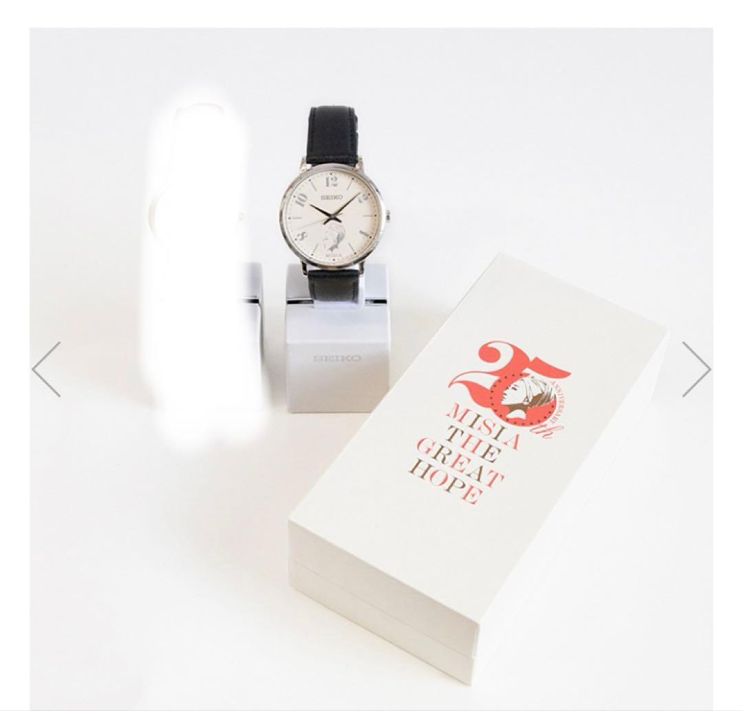 MISIAデビュー25周年× SEIKOコラボレーション300限定モデルブラック