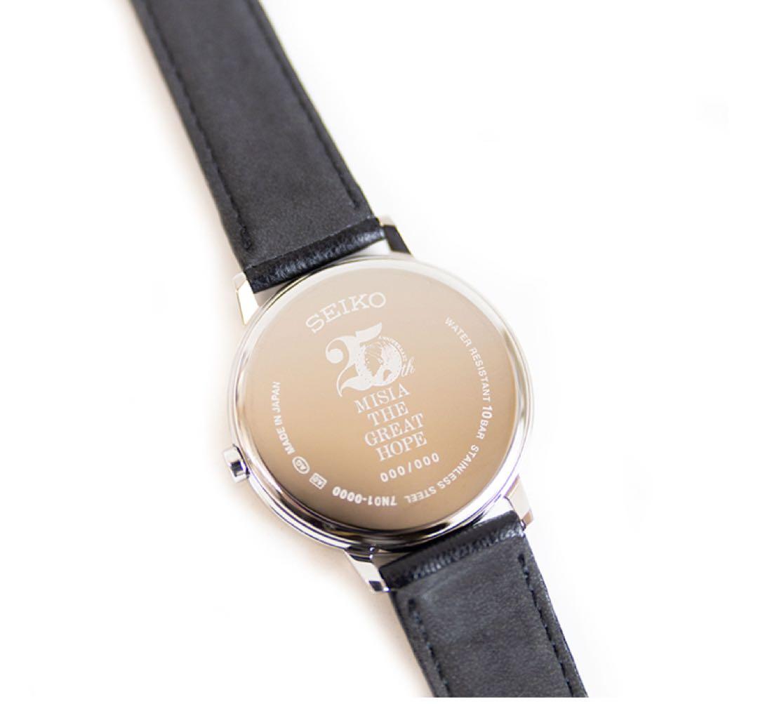 MISIAデビュー25周年× SEIKOコラボレーション300限定モデルブラック