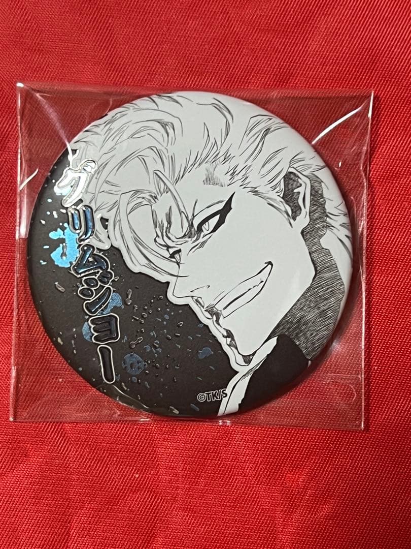 5 BLEACH グリムジョー バースデー缶バッジ 名場面ジオラマフィギュア