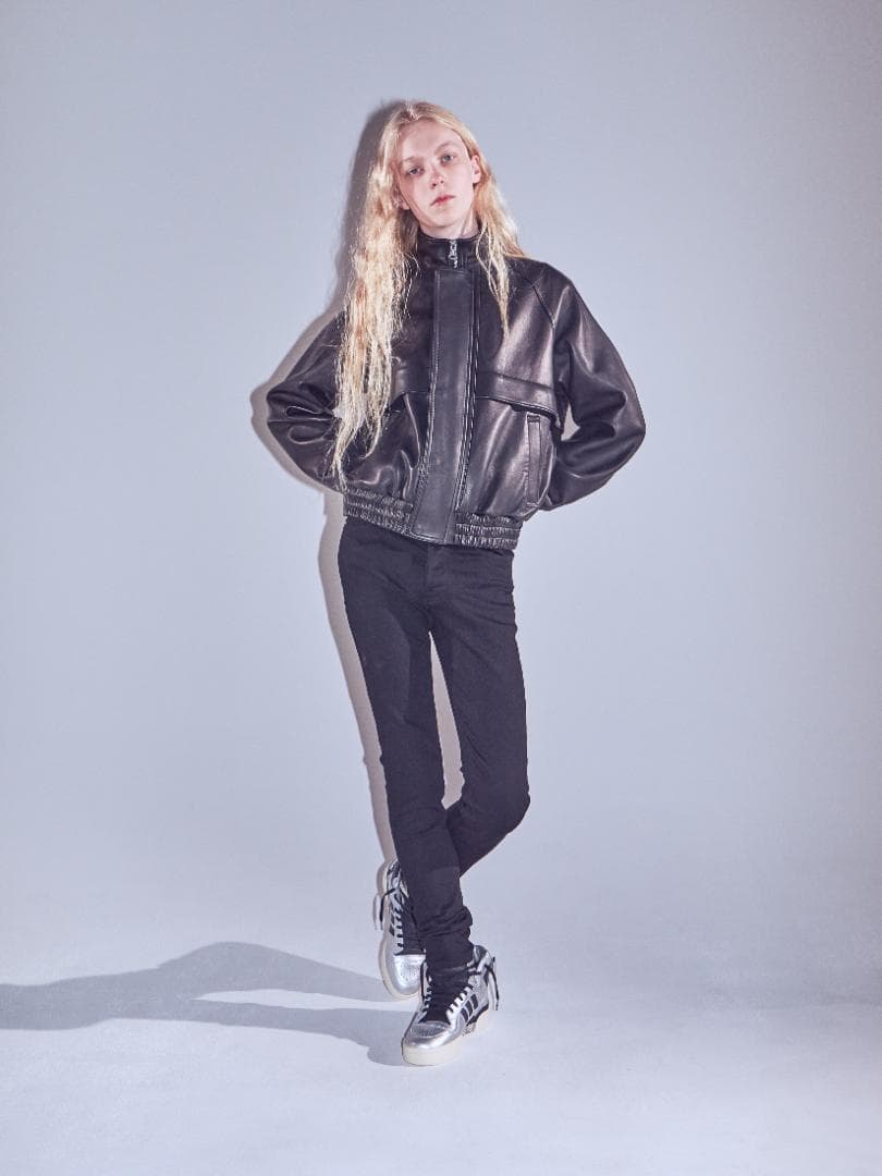 MINEDENIMマインデニム新品メンズシープレザーブルゾン2程度サンプル