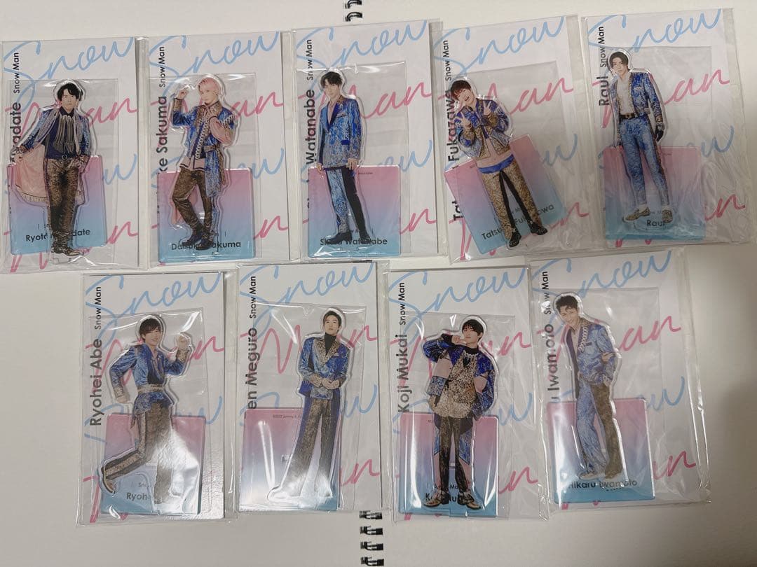 Man アクスタ 9人 セット 全員　写真のもの