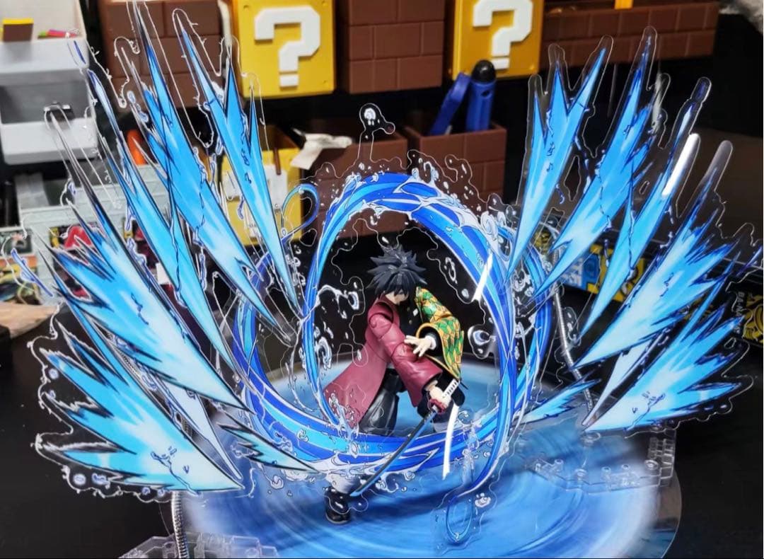 鬼滅の刃　エフェクト件　アクリルスタンド　火の神神楽　炎　水　雷　呼吸法