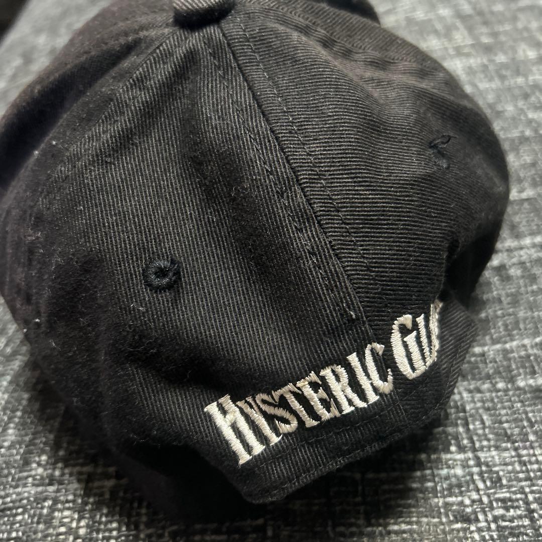 HYSTERIC GLAMOUR ブラックキャップ ヒステリックグラマー キャップ