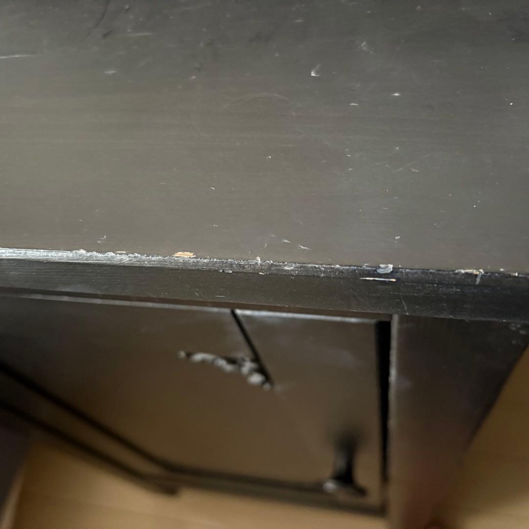 IKEA 廃盤 パソコンデスク ヘムネス ブラック クラシカル 北欧