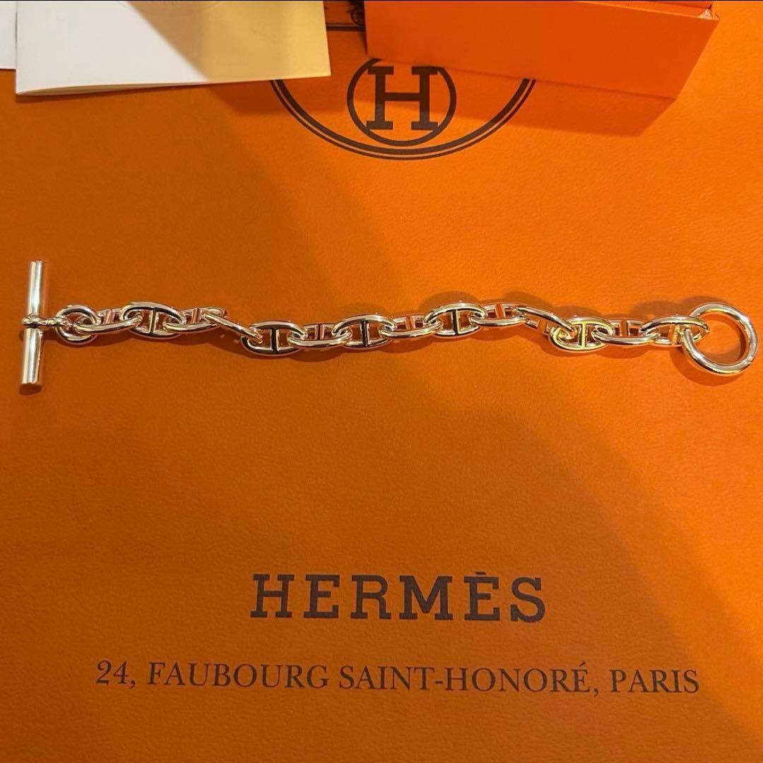 K.H　HERMES エルメス シェーヌダンクル ブレスレット