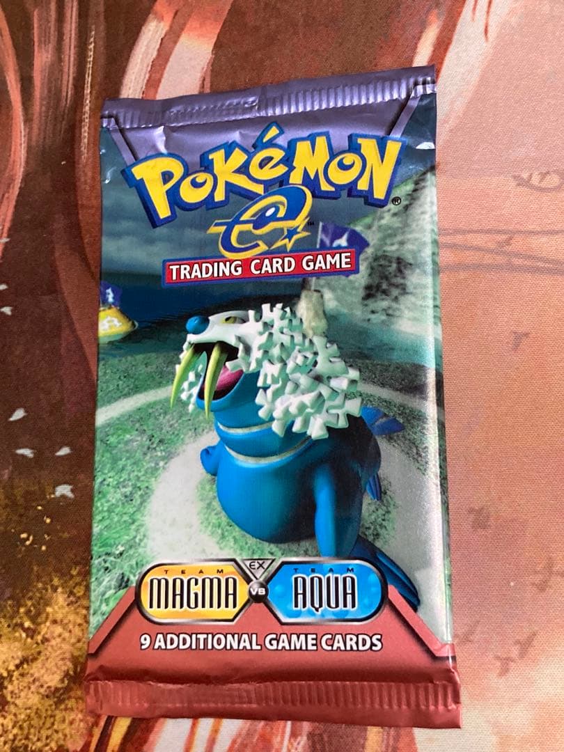 A*e様 ポケカ　英語　EX TEAM MAGMA VS TEAM AQUA 未