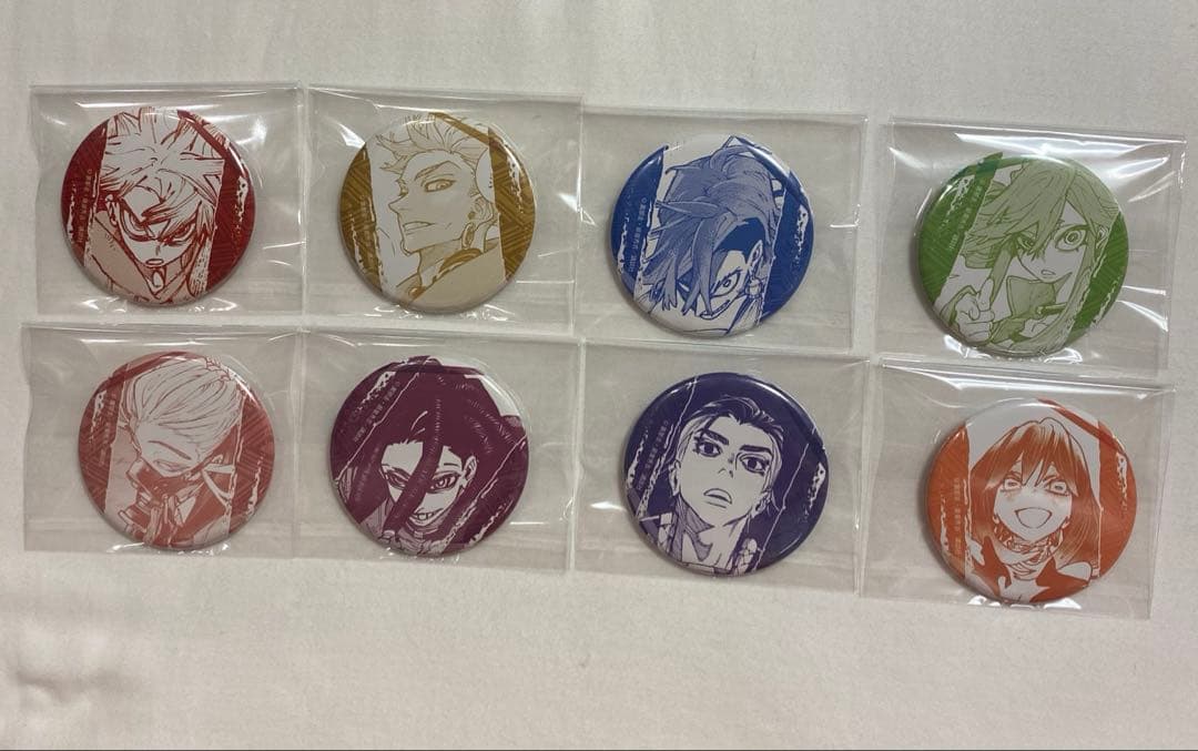 ガチアクタ トレーディング 缶バッジ 全8種 コンプリートセット