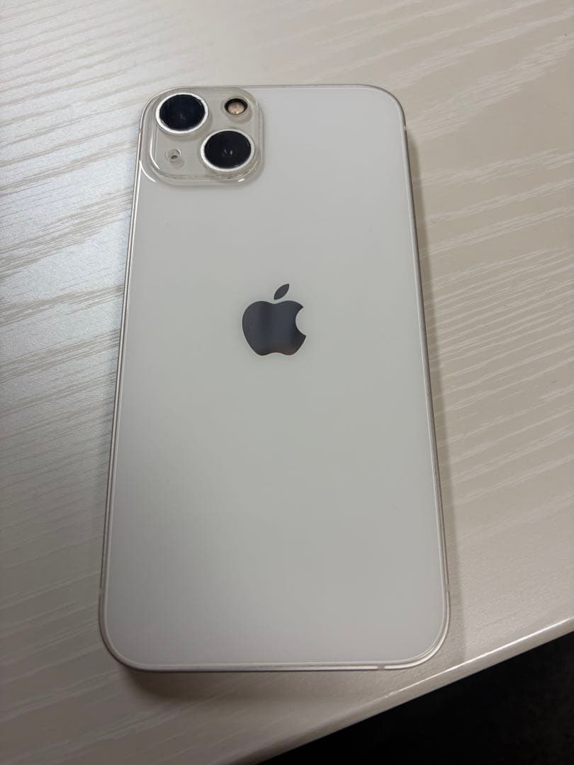 Apple iPhone 13 ホワイト 本体 バッテリー残量91% - メルカリ
