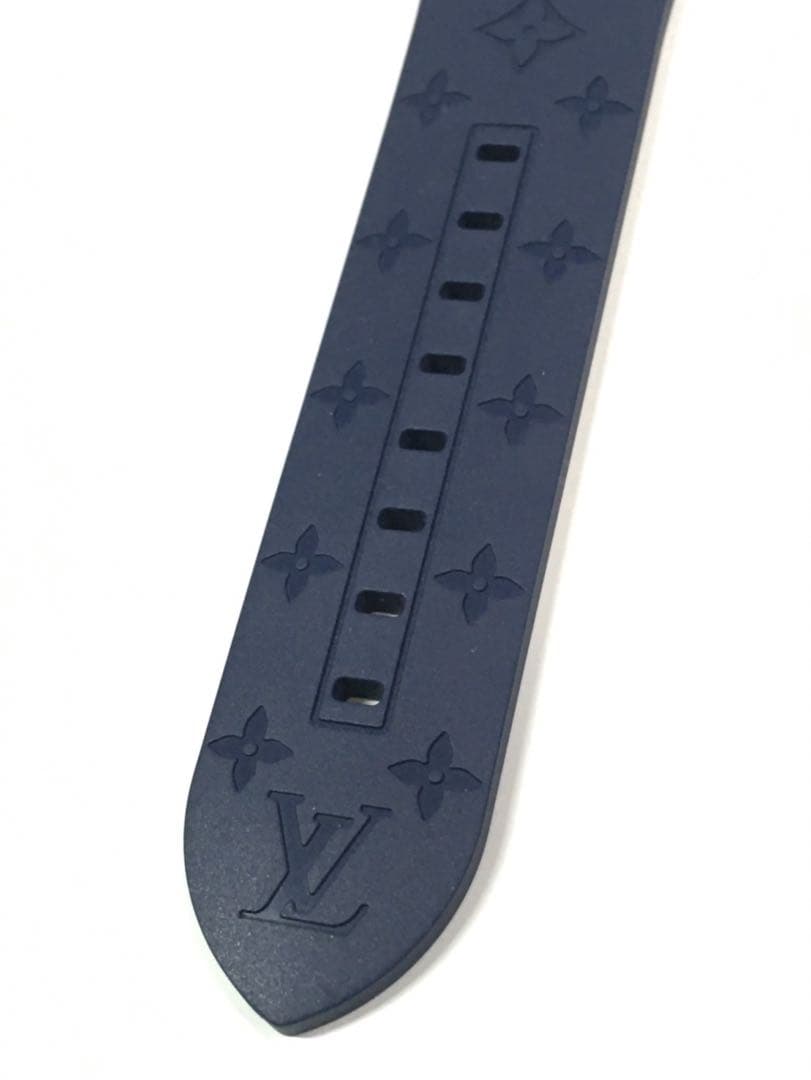 極美品　ルイヴィトン　モノグラム　タンブール　ラバー　ベルト　Lサイズ