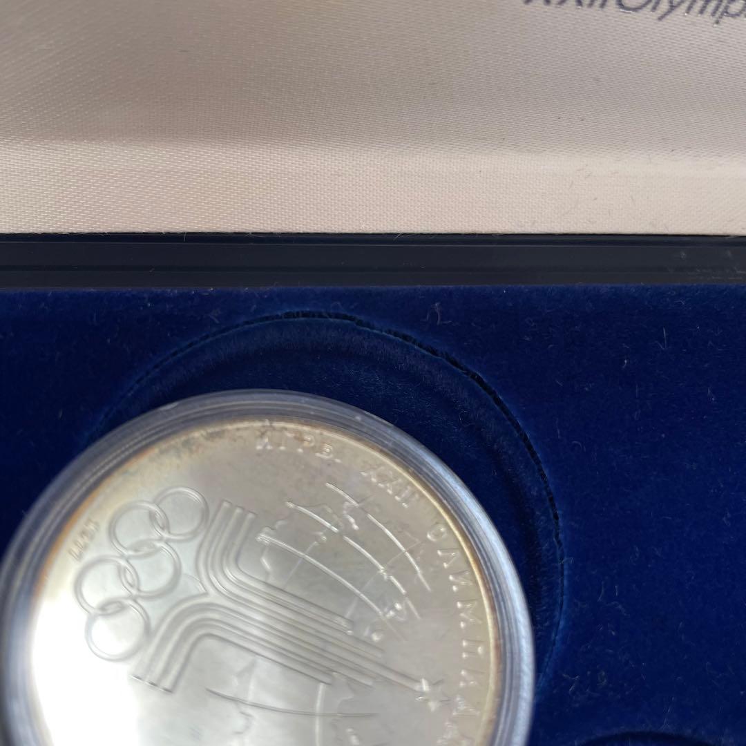 1980年 モスクワオリンピック 記念銀貨 貨幣 6枚セット 銀貨 - メルカリ