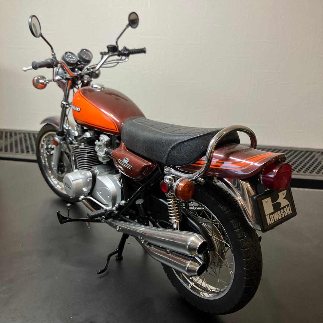 ミニチャンプ カワサキ Z1 火の玉 1/6 激レア ダイキャストバイク 旧車