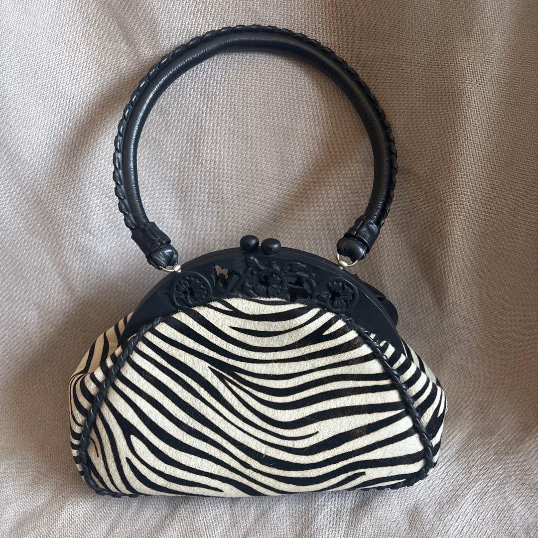 Noel アンソニールチアーノ ハラコ ハンドバッグ