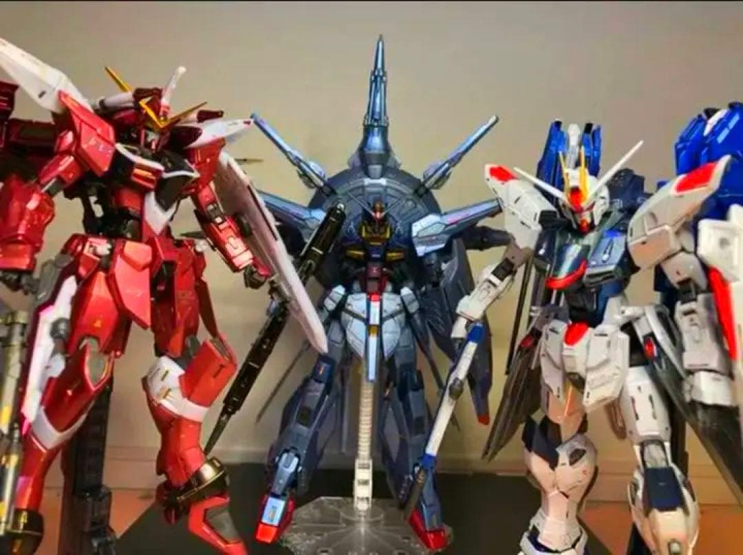 MG フリーダム、ジャスティス、プロビデンス　スペシャルコーティング　無塗装