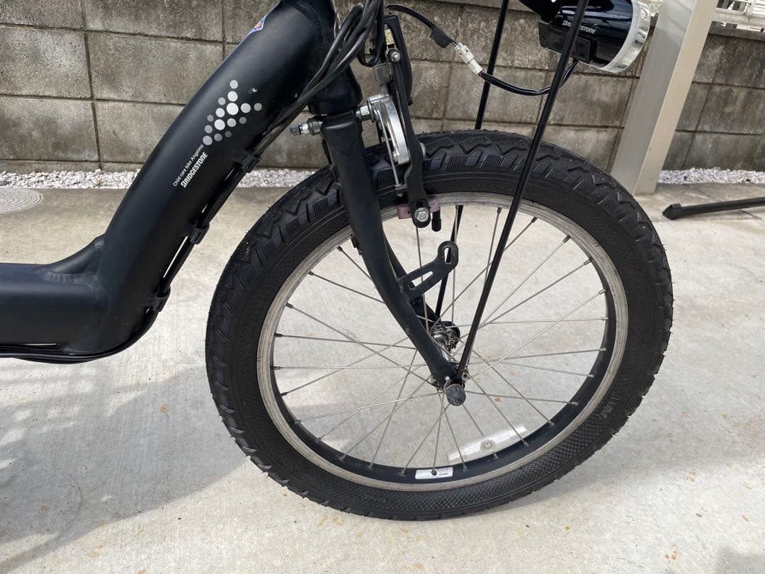 ブリヂストン　電動アシストファットバイク　アンジェリーノ　ファットタイヤカスタム