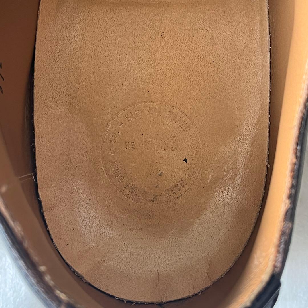 美品✨OLD JOE オールドジョー　オックスフォードシューズ　ブラック　レザー