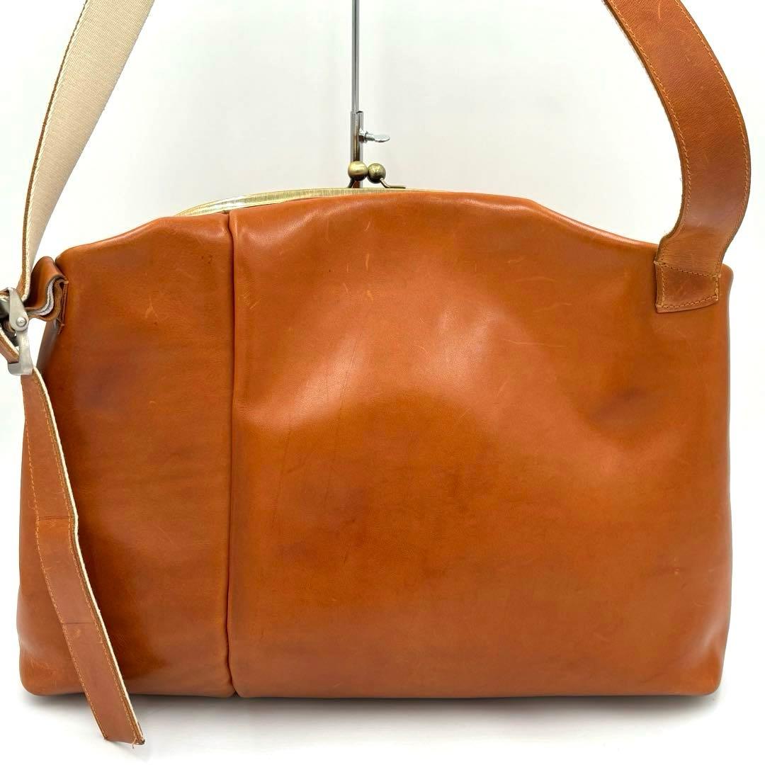 【ayat】macro mauro GANMA がま口 ショルダーバッグ