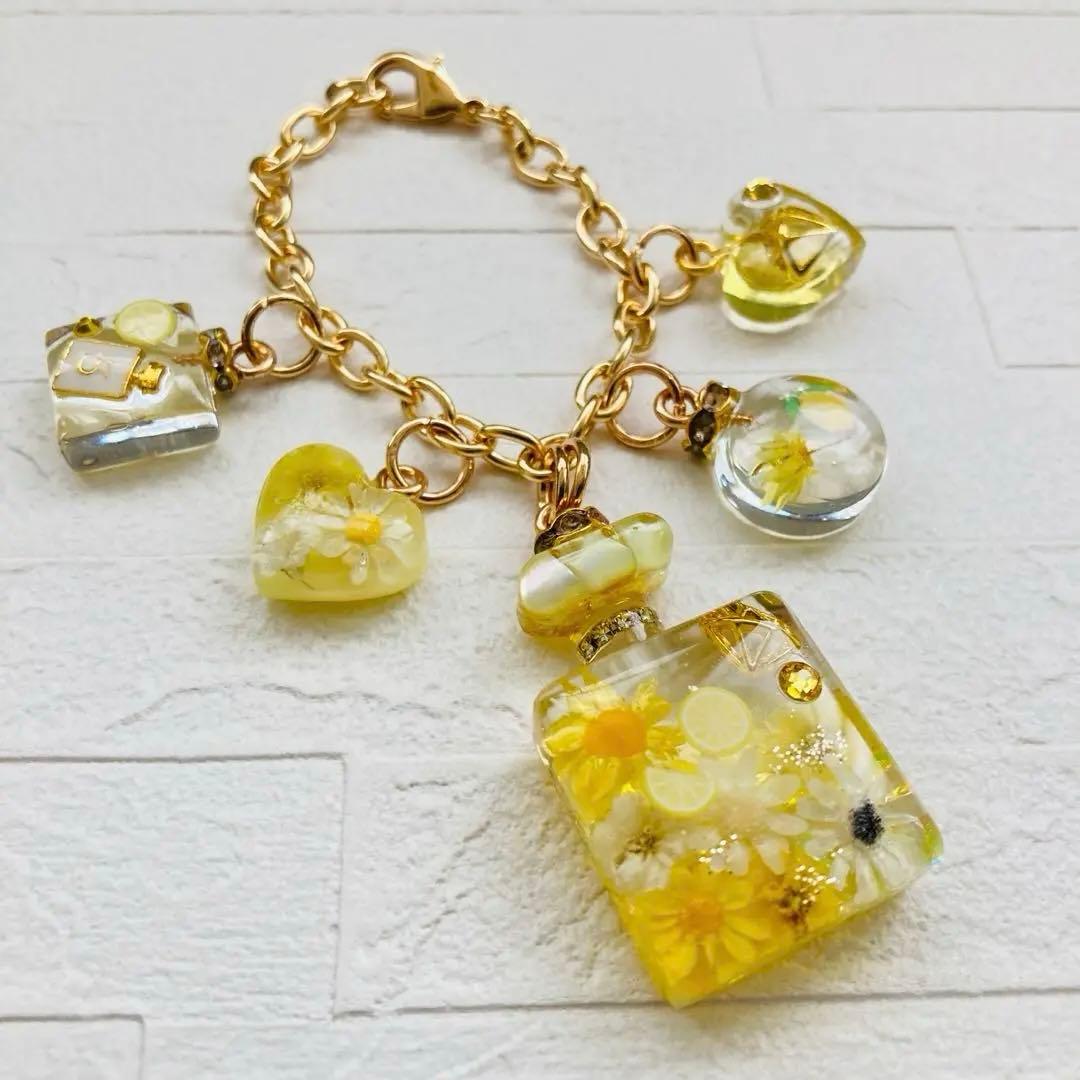 はる。ページ　名入れチャーム　レジンキーホルダー5点