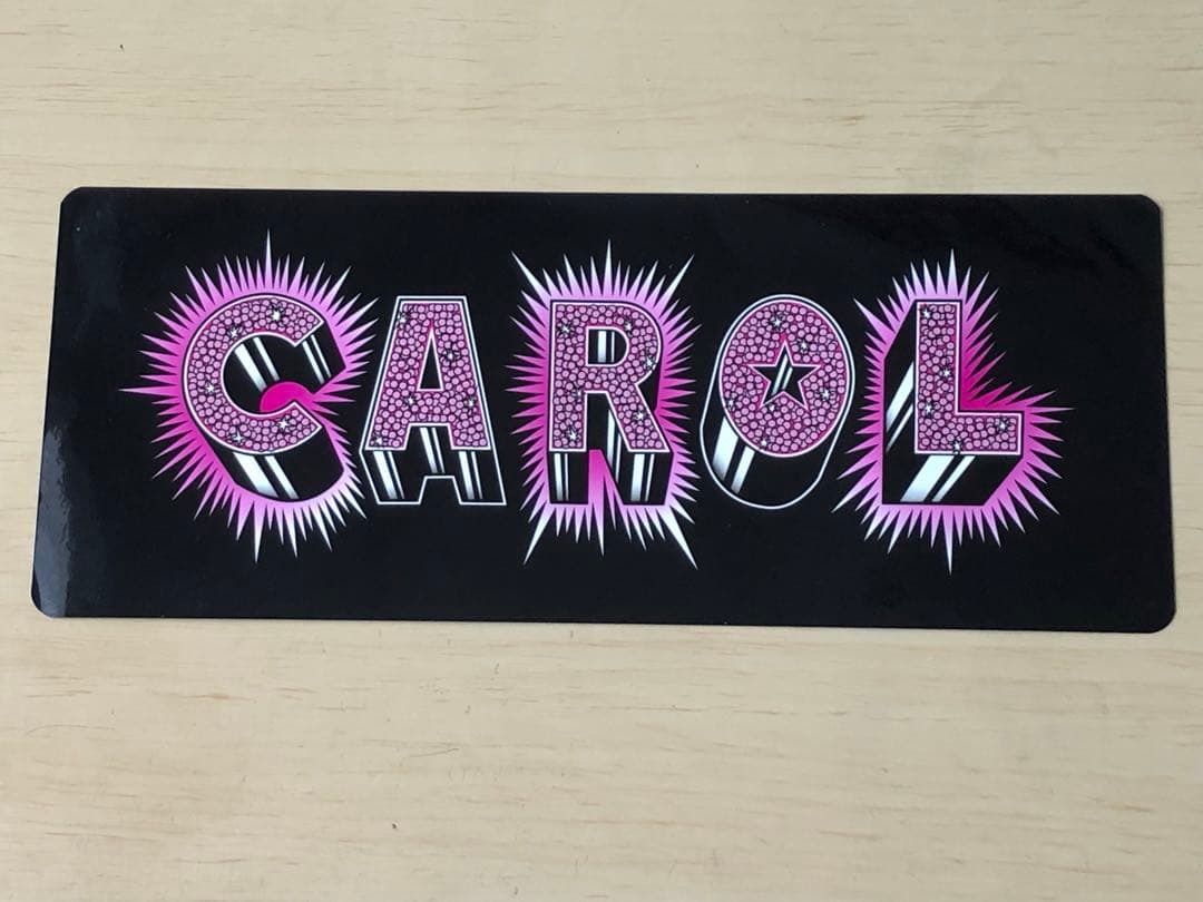 矢沢永吉キャロルCAROLステッカー - メルカリ