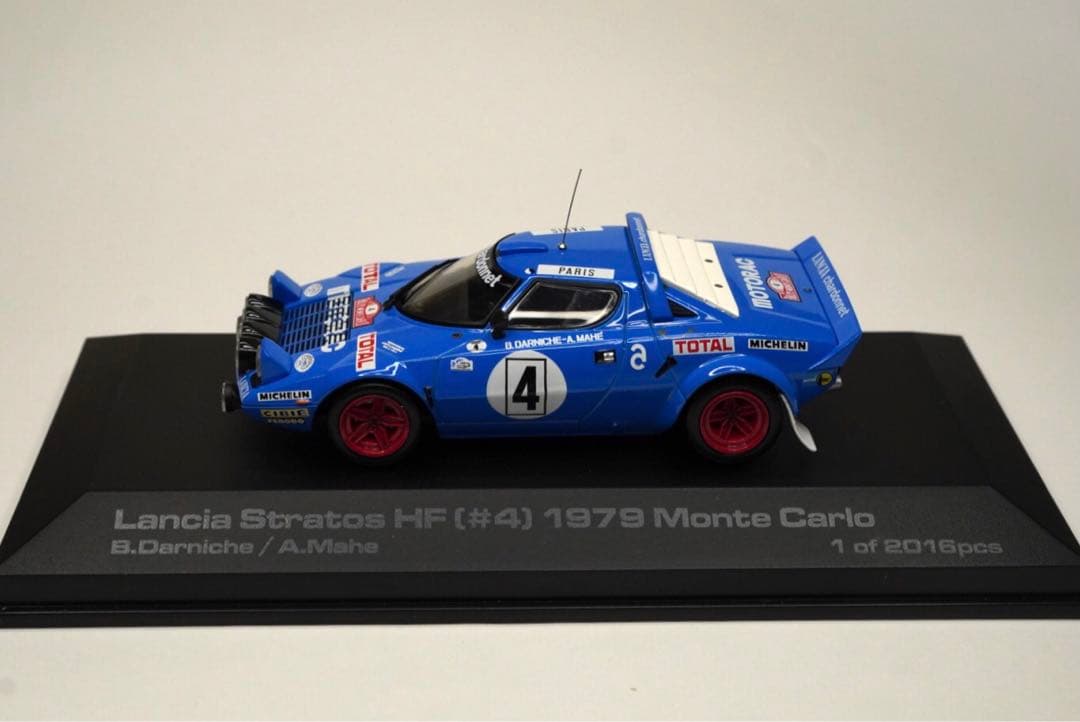 ランチアストラトス HF (#4) 1979 Monte Carlo 1/43