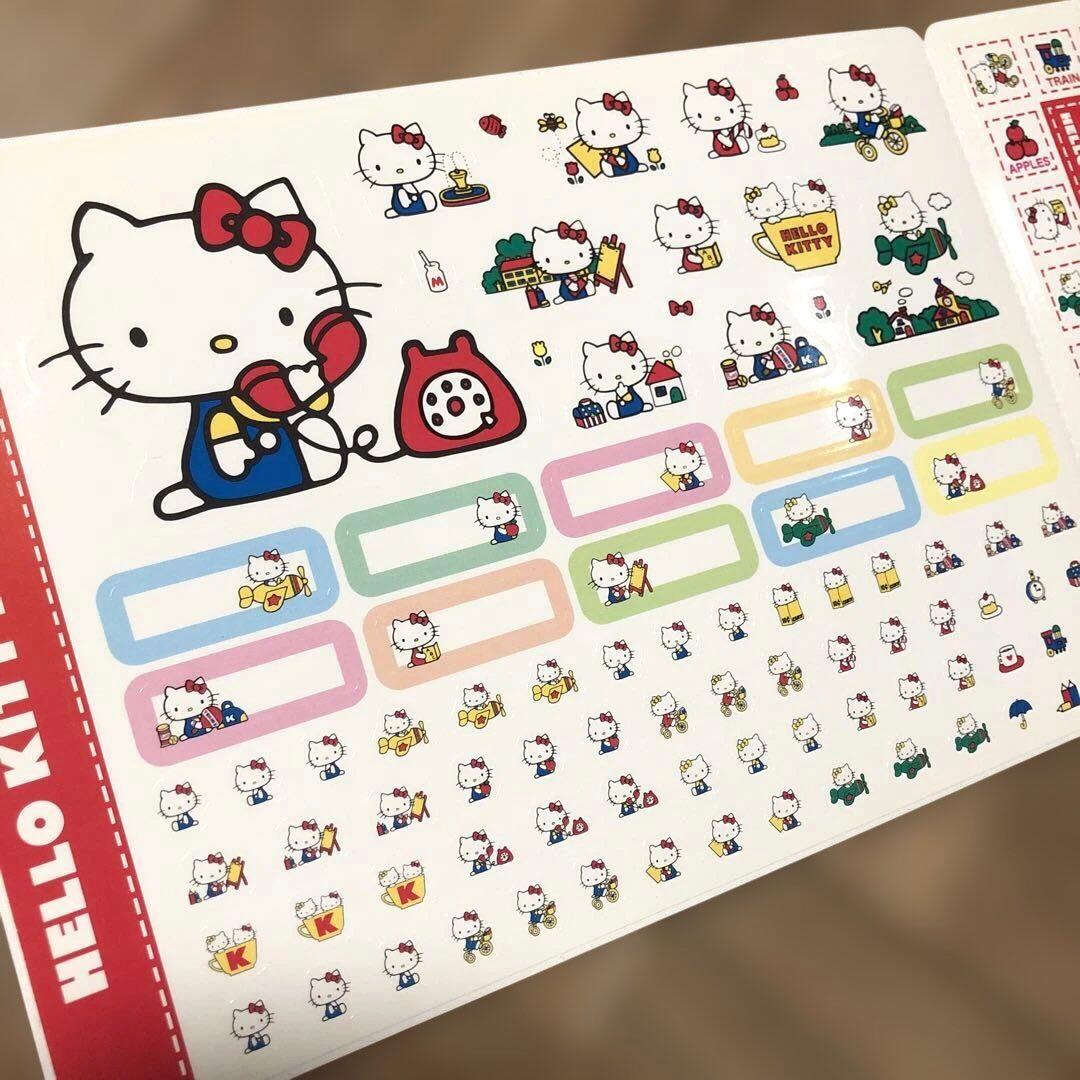 ハローキティー バンダイ ジャンボシールダス 2枚 【平成当時物