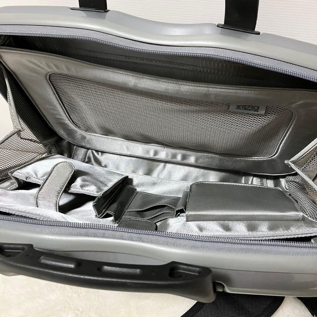極美品 ゼロハリバートン 2way ショルダー バッグ ソフト ブリーフケース