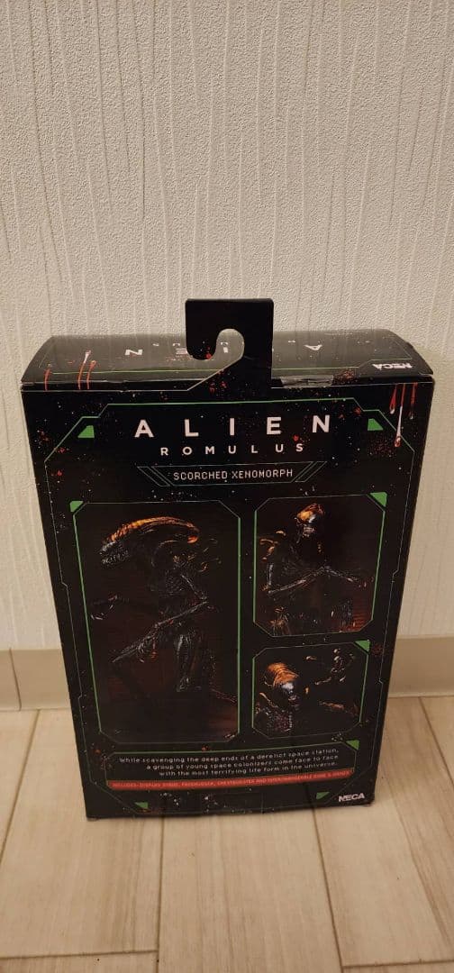 新品未開封 NECA エイリアンロムルス スコーチドゼノモーフ アクセサリー