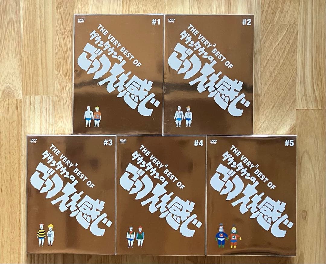 THE VERY BEST OF ダウンタウンのごっつええ感じ DVD 全5巻 THE VERY