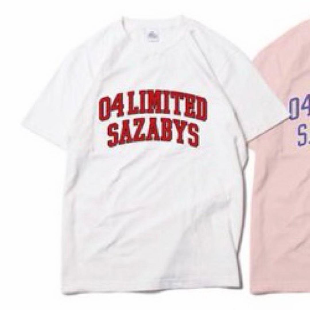 04 LIMITED SAZABYS ホワイト Tシャツ XL - メルカリ