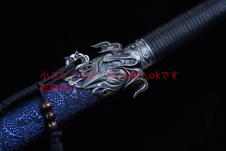 禍斗唐刀-高性能マンガン鋼 古兵器 武具　刀装具　日本刀　模造刀 居合刀