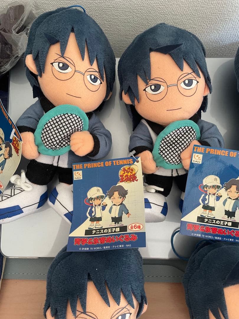 レトロ　テニスの王子様 ぬいぐるみ 忍足侑士1点