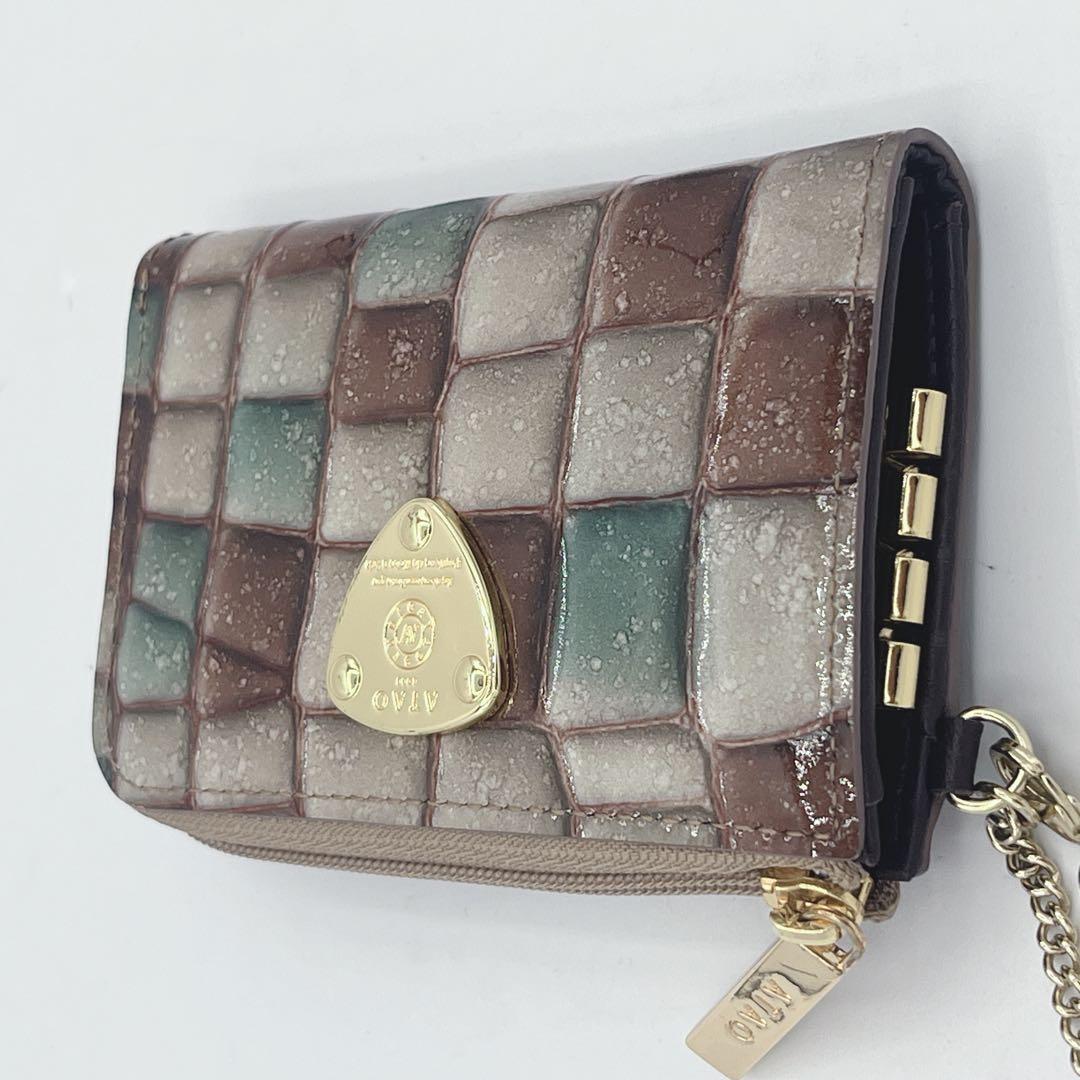 未使用級⚫︎ATAO アタオ キーケース L字ファスナー ケース 金具