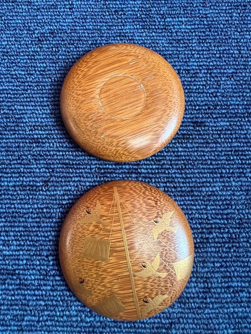 1432 鳴子蒔絵 竹 香合 工芸品 - メルカリ