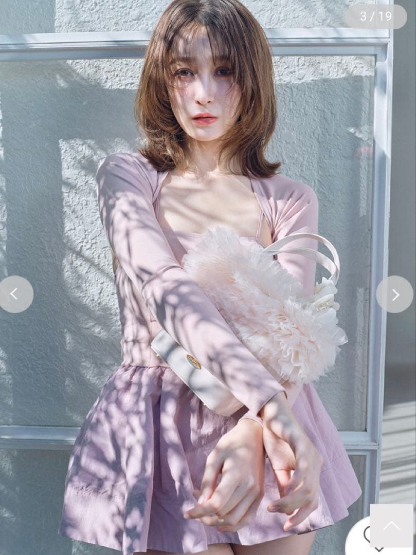 【新品未使用】リリーブラウン 3ピーススウィムウェア（ピンク） 水着 レディース