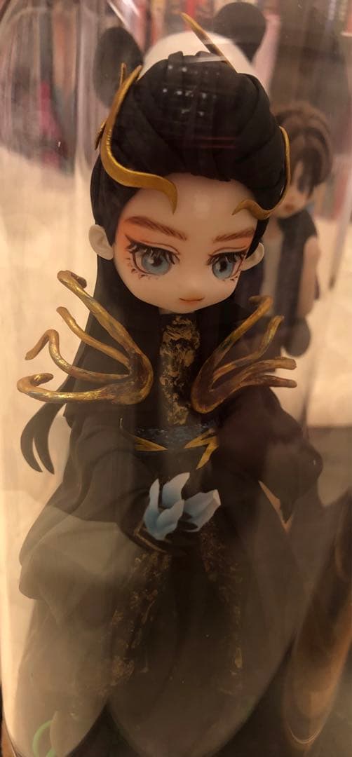 蒼蘭訣 東方青苍 月尊 ワンホーディ王鶴棣 フィギュア ガラスケース付 蒼蘭