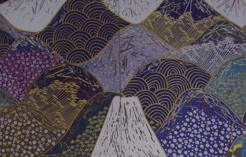 平松礼二、【春山水・ジャポン】、希少な額装用画集より、新品額装付、状態良好