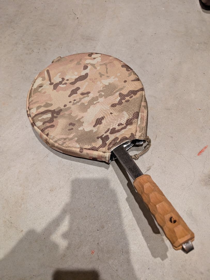 鉄製フライパンタークアシモグリップバリスティック3点セットキャンプアウトドア