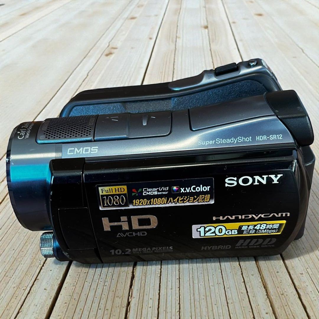 完動品✨付属品多数✨SONY HDR-SR12 HANDYCAM ビデオカメラ