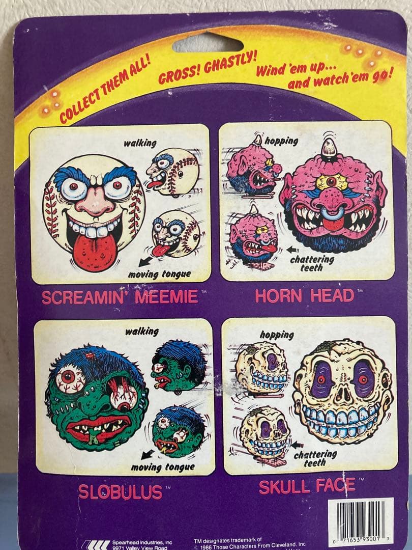 MADBALLS　マッドボール　WIND UP　４体セット