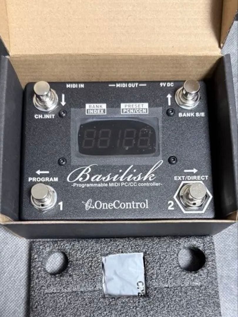 新品未使用】One Control Basilisk MIDIコントローラー - メルカリ