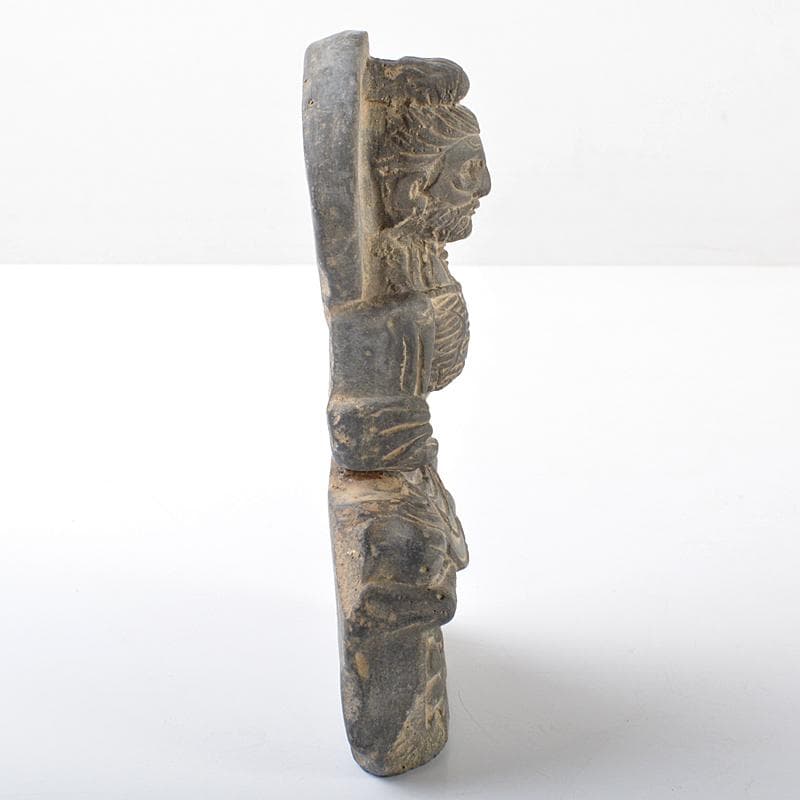 仏教美術　泥仏　即身仏　仏像　置物　V　R5719