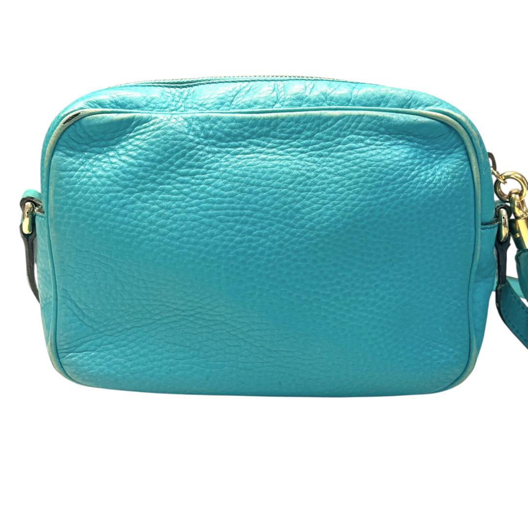 GUCCI グッチ ショルダーバッグ タッセル ターコイズグリーン ソーホー