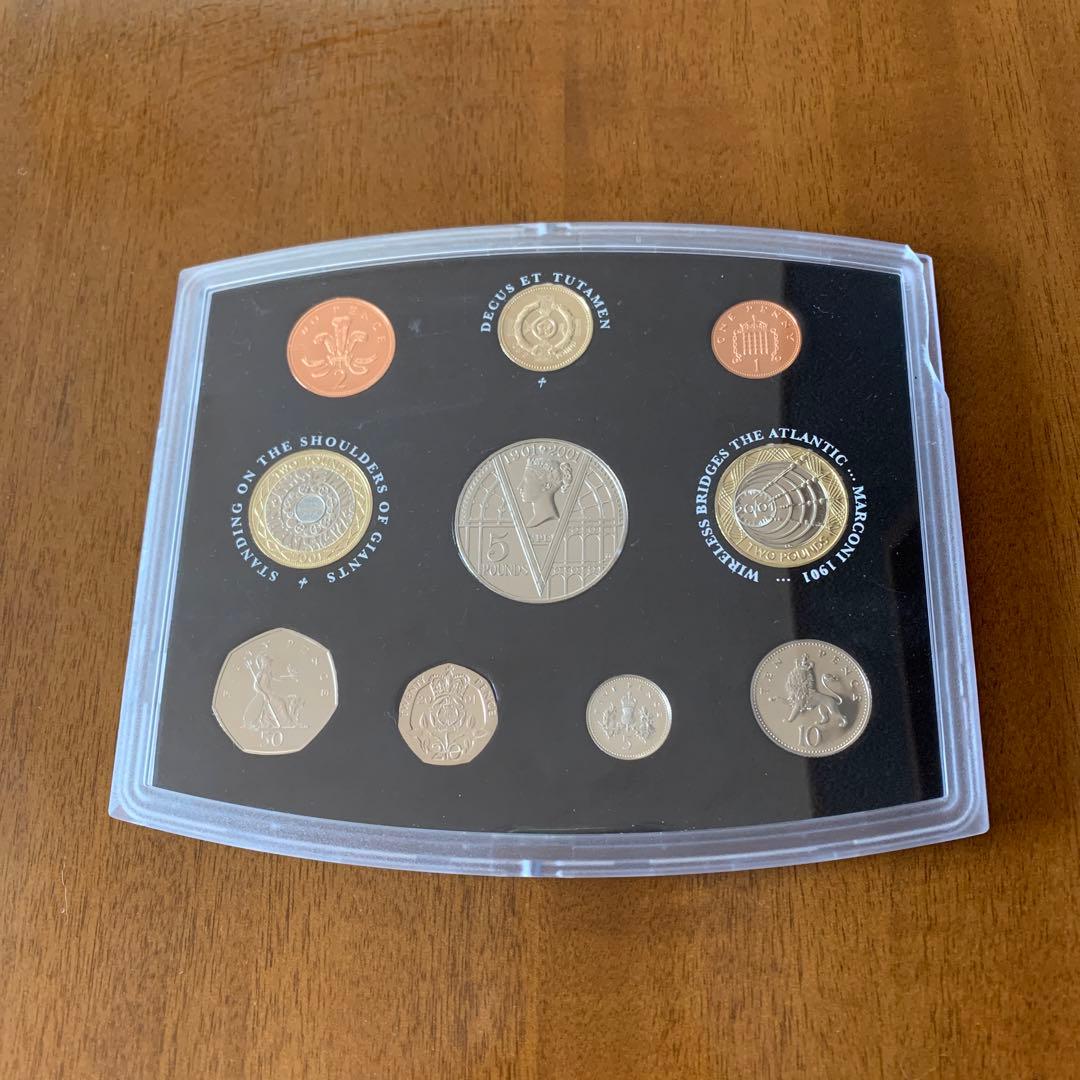 2001 イギリス ビクトリア 女王 追悼 100年 記念コイン