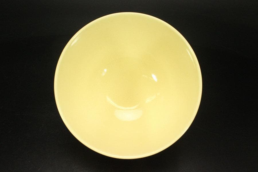 益子焼】抹茶碗 阿部文貴 白地蝶模様 共箱付