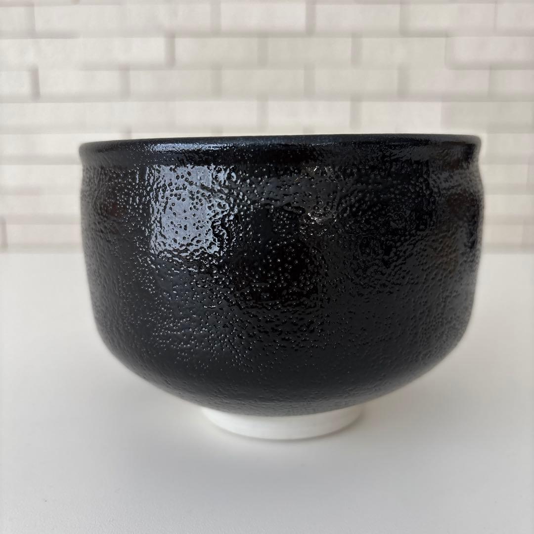 新品未使用】抹茶茶碗 兎月窯 杉浦文泰作 瀬戸焼 御題『姿』鳥獣