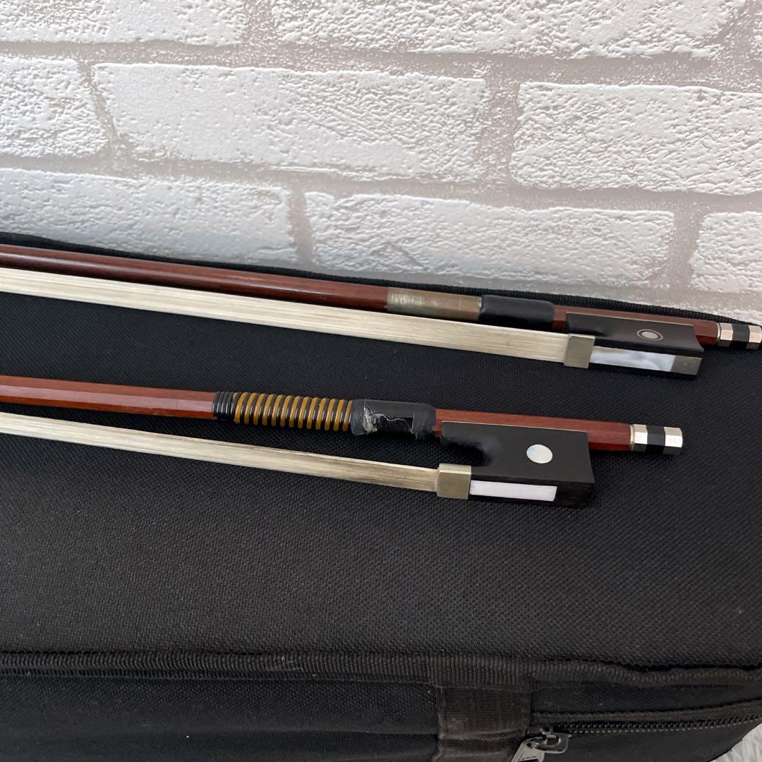 恵那バイオリン　Ena Violin　1/2　No.1　2020　肩当て　弓