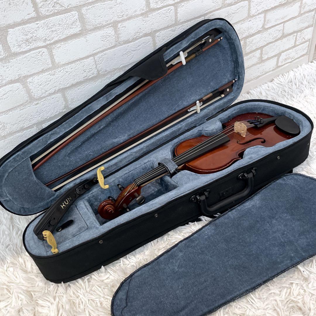 恵那バイオリン　Ena Violin　1/2　No.1　2020　肩当て　弓