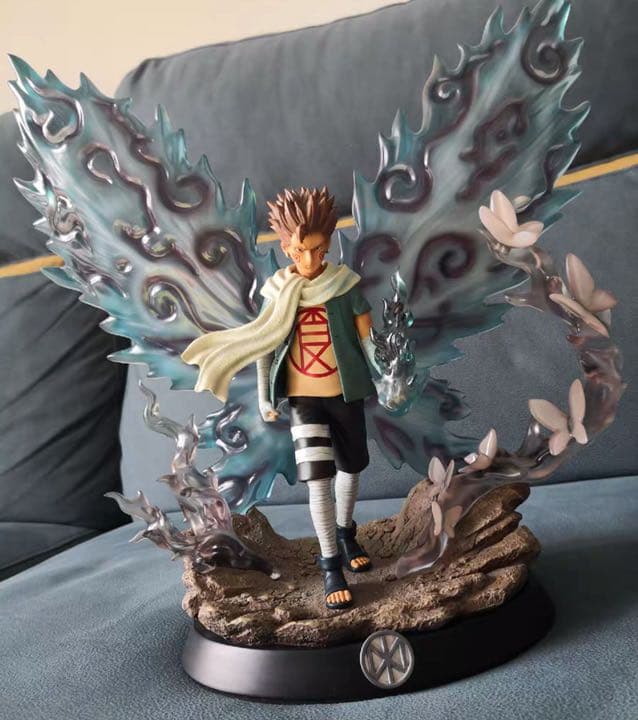 ナルト 秋道チョウジ vs じろうぼう ガレージキット ガレキ スタチュー